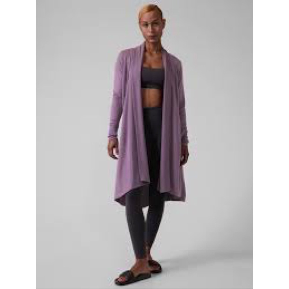 Athleta Pranayama Long Wrap (EUC); Lilac, Small